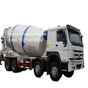 SINOTRUK HOWO 8x4 380HP 6.7m3 בטון תועמלן מערבל בטון משאית בטון מיקסר משאית יצרן