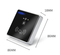 Lecteur de contrôle d'accès RFID avec code QR 2D pour le contrôle d'accès