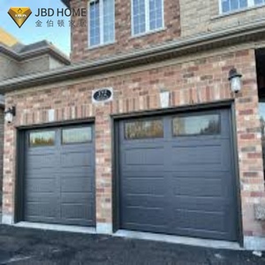 Portes de <span class=keywords><strong>garage</strong></span> isolées à double couche, sectionnelles, automatiques, à ouverture électrique, à rouleaux, à haute valeur R, pour usage résidentiel - Product Image 1