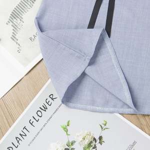 Ropa al por Mayor, Vestido de Algodón para Niñas, Cuello Redondo, Color Puro, con Encaje, Hecho en China - Product Image 5