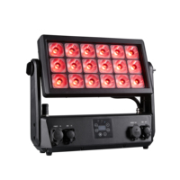 Projecteur LED étanche BJ 18*20W pour extérieur, avec perles LED (6-en-1) DMX, idéal pour mariages, fêtes et éclairage de scène