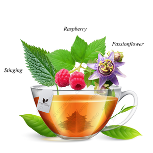 Thé <span class=keywords><strong>de</strong></span> fertilité biologique personnalisé soutient la conception des femmes et l'équilibre hormonal avec des baies d'arbre chaste et une <span class=keywords><strong>feuille</strong></span> <span class=keywords><strong>de</strong></span> framboise rouge - Product Image 1