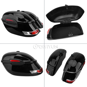 Sac de selle imperméable en ABS pour moto, <span class=keywords><strong>sacoche</strong></span> pour motocycle yamaha boulon XVS 950 kawasaki Triumph bonnille - Product Image 3