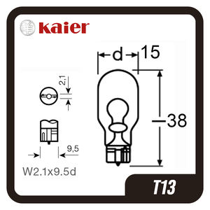 Клиновидная лампа T13 10 Вт 16 Вт 18 Вт 12 в 24 В W10W автомобильная лампа система освещения - Product Image 4