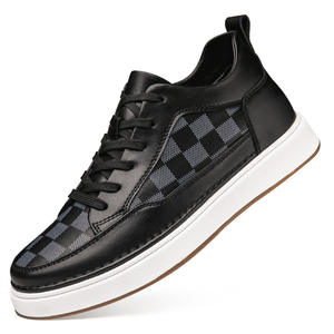 Zapatillas Deportivas Casuales para Hombre, Otoño, Nuevas, con Plataforma de 8CM, Suela Gruesa, Blancas - Product Image 6