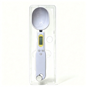 Bilancia Digitale a Cucchiaio in Plastica 1kg con Display LCD, Alimentata a Batteria, Strumento da Cucina per Misurare Alimenti, Ideale per Cucinare e Cuocere al Forno - Product Image 1