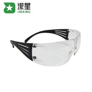 نظارات السلامة الصناعية المقاومة للصدمات بمعيار ANSI Z87 بعدسات شفافة مقاومة للمواد الكيميائية ومعتمدة CE EN166 ومقاومة للخدش - Product Image 4