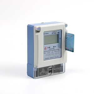 มิเตอร์ไฟฟ้าแบบเติมเงินดิจิตอล 220v พร้อมบัตรสมาร์ทการ์ด IC แบบดีซี - Product Image 3