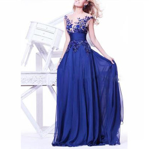 S17 2024 New Fashion One Price Different Style Long Blue Host off Shoulder Braidmaid Dress Bridesmaid for Maid of Honor - Product Image 5
