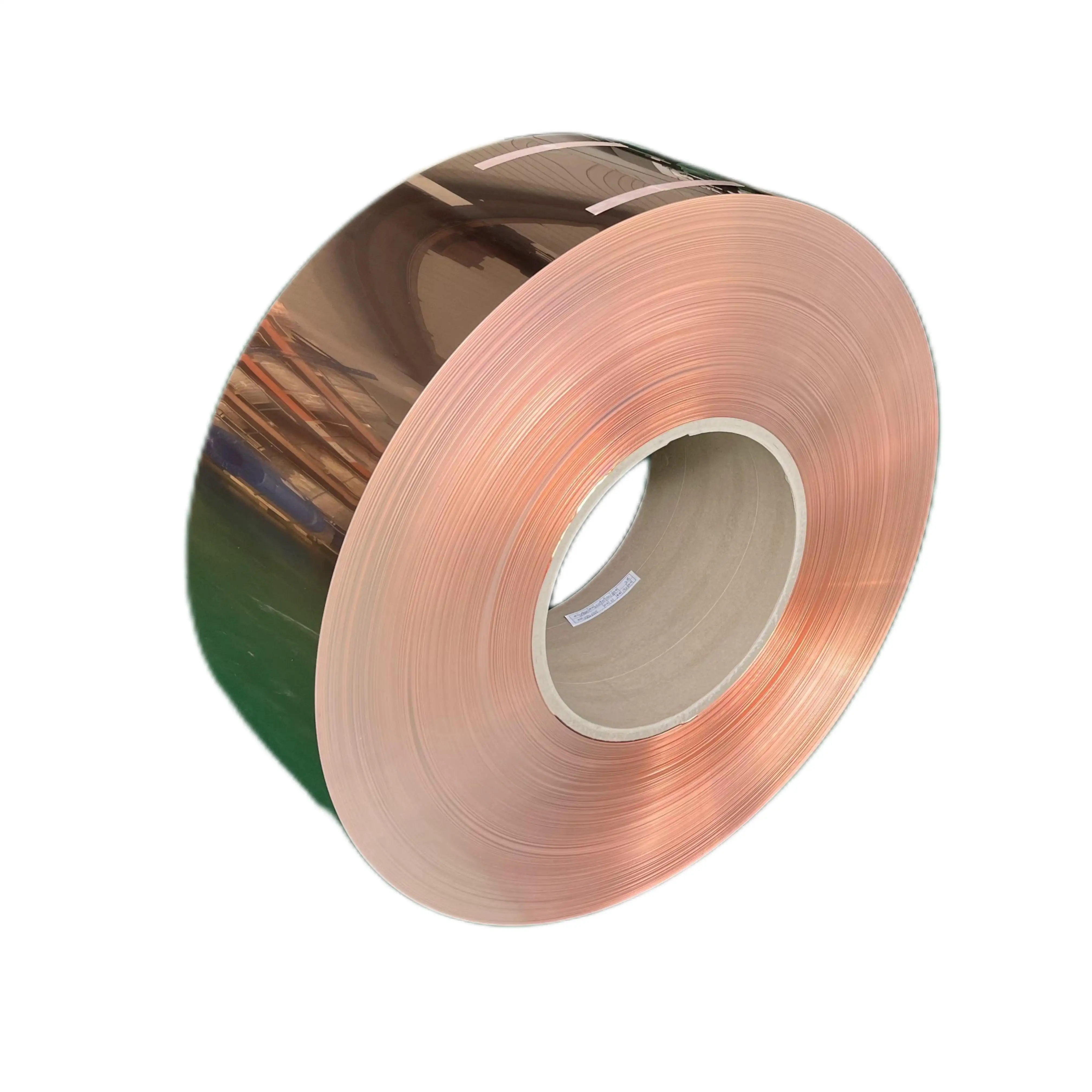 Customized Size factory direct price C19400 pure red copper strip for electronic wire couplings.