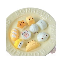 Mini jouet alimentaire transparent en forme de fruit, jouet à presser anti-stress universel pour enfants et adultes
