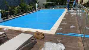 Couverture de <span class=keywords><strong>piscine</strong></span> automatique, chine, IP68, moteurs tubulaires 12V, couverture de <span class=keywords><strong>piscine</strong></span> solaire - Product Image 4