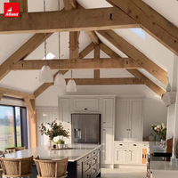 Ideas de Interiores para Villas Modernas Alland, Vigas de Techo de Madera Sintética para Uso en Exteriores de Centros Comerciales, Tamaño y Color Personalizables, Ecológicas