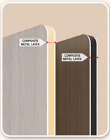 Panneau en placage de bois de bambou de 5 mm et 8 mm, facile à installer, panneau mural décoratif