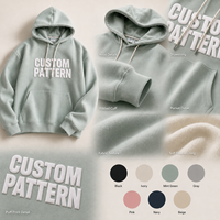 Sweat-shirt à capuche personnalisé OEM/ODM avec logo imprimé en relief 3D - Sweat-shirt unisexe en coton lourd pour les marques de streetwear d'hiver pour hommes
