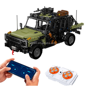 Model King 20042 2.4G y APP RC <span class=keywords><strong>Caracal</strong></span> Vehículo de Asalto, Bloques de Construcción, Coche Blindado, Juguetes de Ensamblaje DIY - Product Image 1