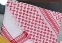 Foulard carré Shemagh Keffiyeh en popeline polyester/coton, turban ethnique arabe musulman yéménite palestinien, respirant, toutes saisons