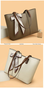 Bolso de Mano de Cuero PU Suave de Lujo para Mujer, Bolso Grande Tipo Tote, Bolsos de Hombro Cuadrados, Bolsas Femininas, Bolsos Cruzados de Moda - Product Image 3