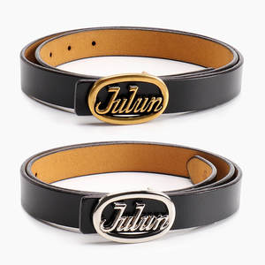 JULUN <span class=keywords><strong>Ceinture</strong></span> en cuir véritable pour femmes, style coréen, boucle de <span class=keywords><strong>ceinture</strong></span> de style simple pour pantalon de tailleur - Product Image 4