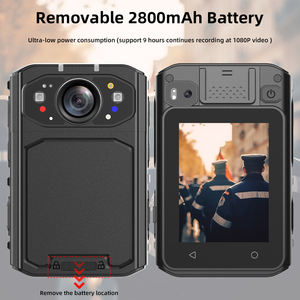 Nueva Cámara Corporal Portátil 4G al Mejor Precio al por Mayor, HD 1080P 40MP, Visión Nocturna IR de 2.4'', Resistente al Agua, Sensor CMOS H.265, WIFI, GPS, BT - Product Image 4