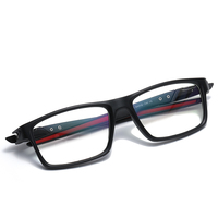 Lunettes d'ordinateur Style sport Anti lumière bleue lunettes TR 90 aluminium magnésium hommes lunettes carrées hommes sport cadre optique