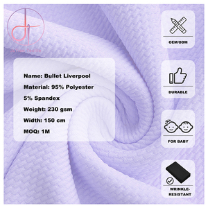 Tela <span class=keywords><strong>Liverpool</strong></span> con Textura de Burbujas Transpirable, Estampado Personalizado por Impresión Digital, para Vestidos y Blusas de Verano para Mujeres y Niñas - Product Image 4