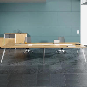 โต๊ะประชุมไม้<span class=keywords><strong>8</strong></span>คนโต๊ะประชุมยาวสำหรับห้องประชุมขนาดใหญ่ - Product Image 4