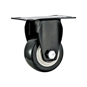 1,5 2 "leichte kleine Rollen PU/PVC-Stufen Glatt rollend Leise für Mini wagen Büromöbel Leichte Räder - Product Image 5