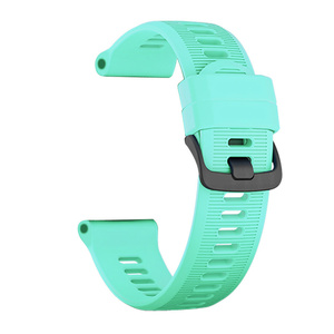 <span class=keywords><strong>Garmin</strong></span> <span class=keywords><strong>Forerunner</strong></span> 955 Bracelet de <span class=keywords><strong>montre</strong></span> en silicone souple 22mm Bracelet de <span class=keywords><strong>montre</strong></span> pour <span class=keywords><strong>Forerunner</strong></span> <span class=keywords><strong>945</strong></span> 935 745 Fenix 5 6 Matériau en caoutchouc - Product Image 1