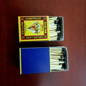 Custom Printed Slim Matchboxes Branded Wooden <b>Match</b> <b>Box</b> Premium Cardboard Material Export Quality Best Price for Gifts - Product Image 1