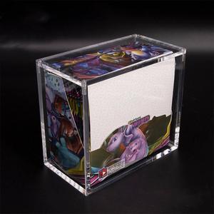 Mới đến tùy chỉnh kích thước & logo Acrylic trường hợp etb & Booster box với nắp từ - Product Image 4