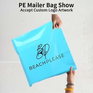 Tear Proof Postal Parcel <b>Plastic</b> Postage Mailer Packaging <b>Bag</b> Eco Friendly Blue Mailer Shipping <b>Bag</b> <b>for</b> Delivery - Product Image 4