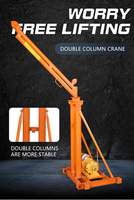 Mini-grue de chantier rotative à 360 degrés de haute qualité pour matériaux de construction