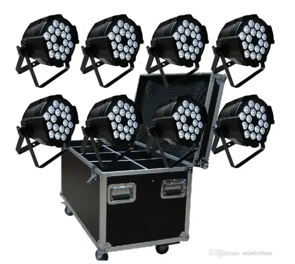 Professional Stage Lighting 18*10W 4 in 1 Par Party Light with Bar KTV Effect Lighting