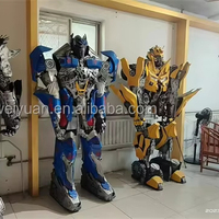 Disfraces de Robot Transformable 3D |   Personajes de Películas Auténticos en Varios Diseños