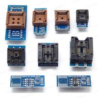 Programmeur de remplacement Minipro T48 TL866II PLUS EEPROM + 10 adaptateurs extracteurs de clips prenant en charge les puces Flash NAND, AVR, MCU, GAL, PIC, SPI