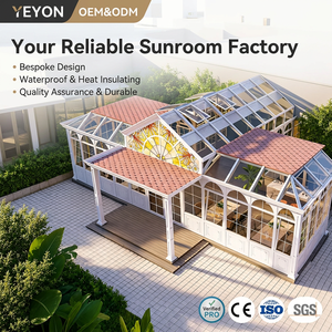 Yeyon 2026, Solárium <span class=keywords><strong>Plegable</strong></span> de Grado Comercial OEM para Hoteles de Lujo, Construcción Residencial, Terraza Exterior, Invernadero de Vidrio - Product Image 1