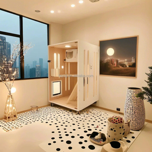 Moderno lujo multicapa escalada gato Villa gato marco personalizado diseño duradero precio inferior - Product Image 4