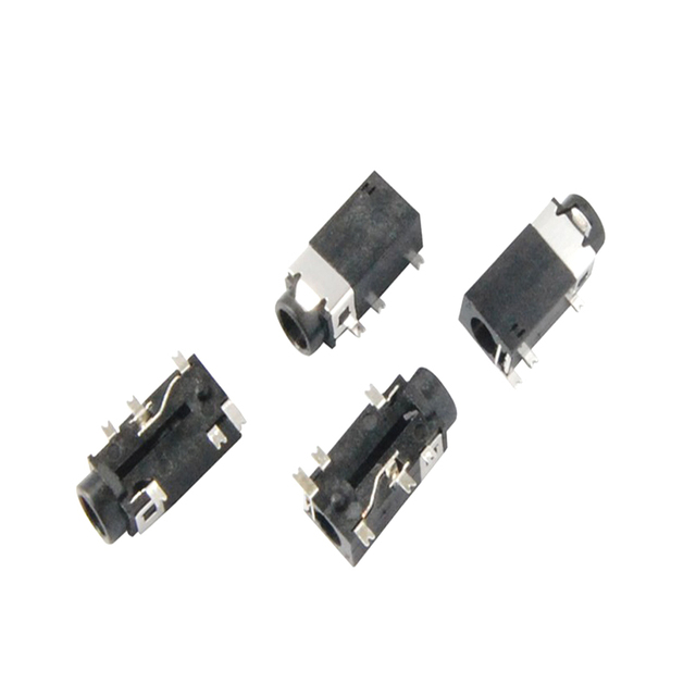 Hot Sale Factory Price Quality Smt Dc Female 4 Pin Connector Socket 2.5mm 3.5mm Head Phone Jack