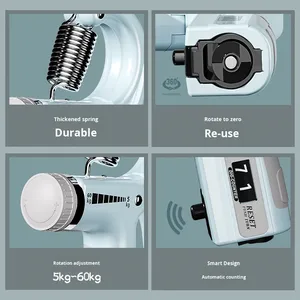 Großhandel Verstellbarer Professioneller Zählgriff-Kraftmesser Outdoor Fingerkraft-Trainingsgerät Tragbares Fitness-Equipment - Product Image 2