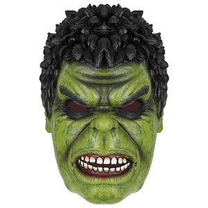 Avengers 4 LED Halloween Latex Couvre-chef avec <span class=keywords><strong>Venom</strong></span> Hulk Bane Bane pour Cosplay Costume Fête De Noël En Soie pour Garçons - Product Image 4