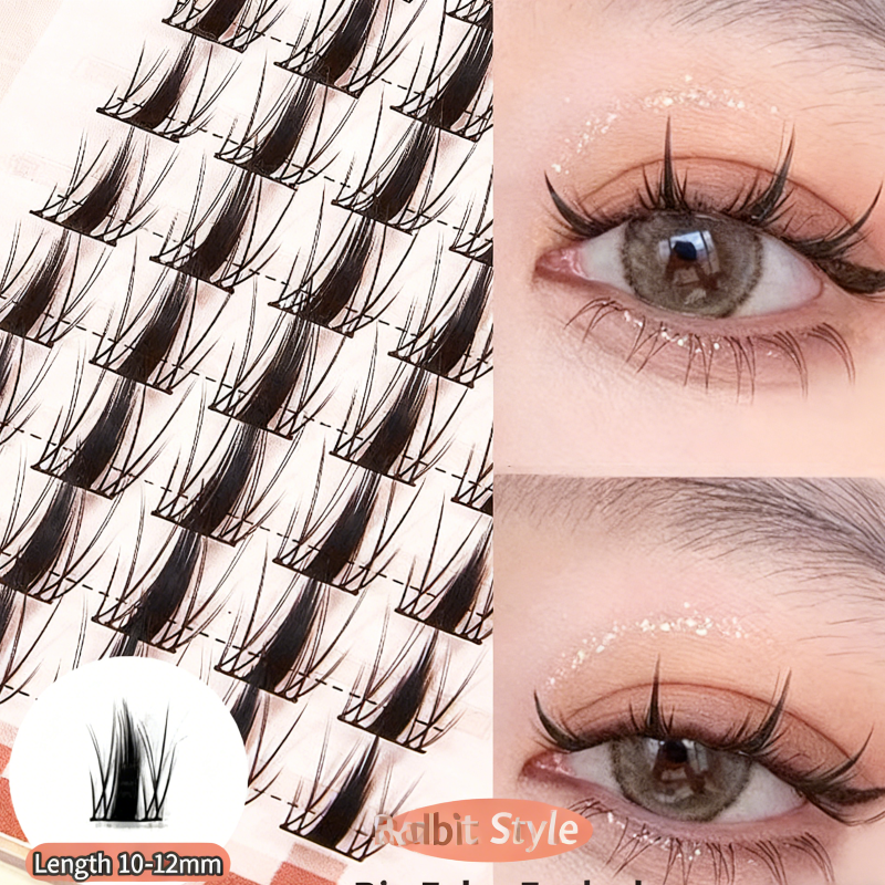 Faux cils de lapin