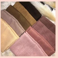 Écharpe carrée en mousseline de soie composite, best-seller, fabriquée à Yiwu, Zhejiang, bords finement ourlés, tons Morandi, couleur unie, toutes saisons