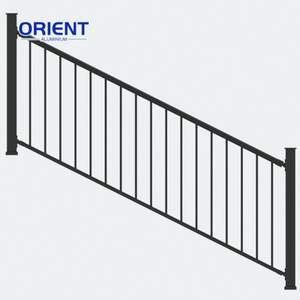 درابزين تجاري من الألومنيوم للبيع بالجملة ، تركيبات درابزين ألومنيوم ، درابزين ألومنيوم جديد ، قائمة درابزين الألومنيوم - Product Image 6