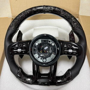 Volant forgé avec grip Alcantara pour Mercedes Benz CLS GLC GLE GLS GLA CLA GLK SLC W205 – Compatible avec 98 % des modèles (anciens et nouveaux) – Amélioration - Product Image 5
