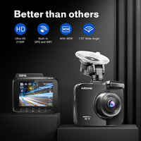 AZDOME GS63H PRO Fabrieksgroothandel 1-kanaals auto black box nachtzicht verborgen hd rijrecorder met wifi GPS dashcam 4K