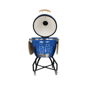 <span class=keywords><strong>Barbecue</strong></span> en céramique Kamado <span class=keywords><strong>XXL</strong></span> grand format 25,9 pouces, cuisinière extérieure en acier inoxydable, hauteur réglable, chariot moderne et luxueux, usage domestique - Product Image 5