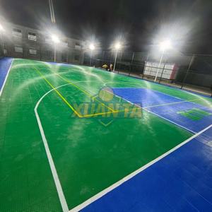 สนามแพเดิลในร่มคุณภาพสูง ผลิตจาก PVC เป็นมิตรกับสิ่งแวดล้อม พร้อมหลังคา พื้นกันลื่นระดับมืออาชีพ สำหรับสถานที่ฝึกซ้อมกีฬาในร่ม - Product Image 6