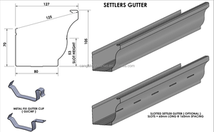 ח. נ. מכירה לוהטת גג Gutter מכונת גשם איסוף Gutter ביצוע מכונת 6 אינץ Gutter מכונה - Product Image 6