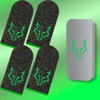 Manchons de doigts pour jeux électroniques, anti-transpiration et absorbants, sensibles aux écrans tactiles, adaptés à de multiples jeux mobiles.